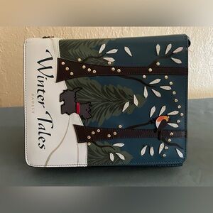Radley London "Book Street - Winter Tales" Christmas flap shoulder bag